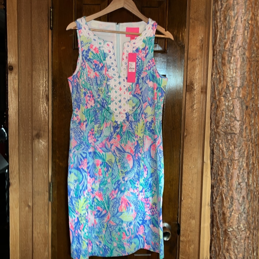 Lily Pulitzer Dress (gabby stretch shift) NWT  size 12